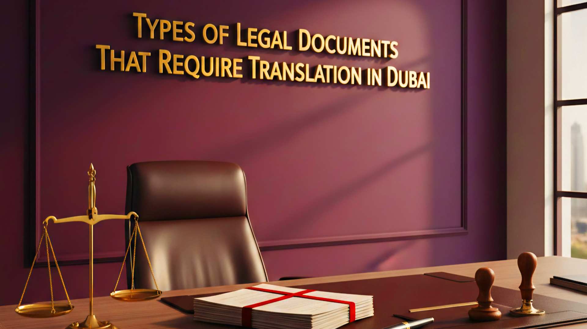 Types of Legal Documents That Require Translation in Dubai