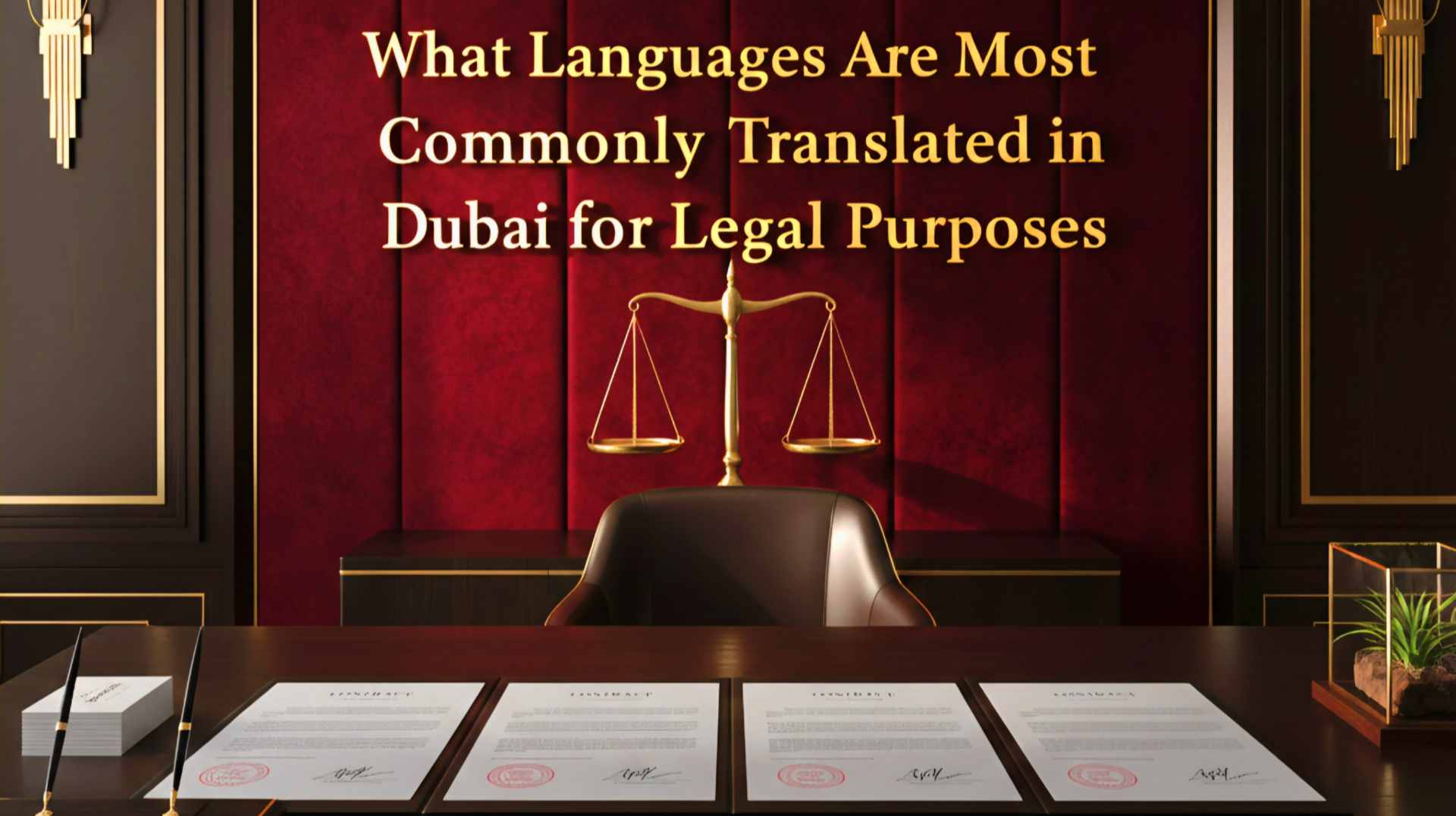 What Languages Are Most Commonly Translated in Dubai for Legal Purposes
