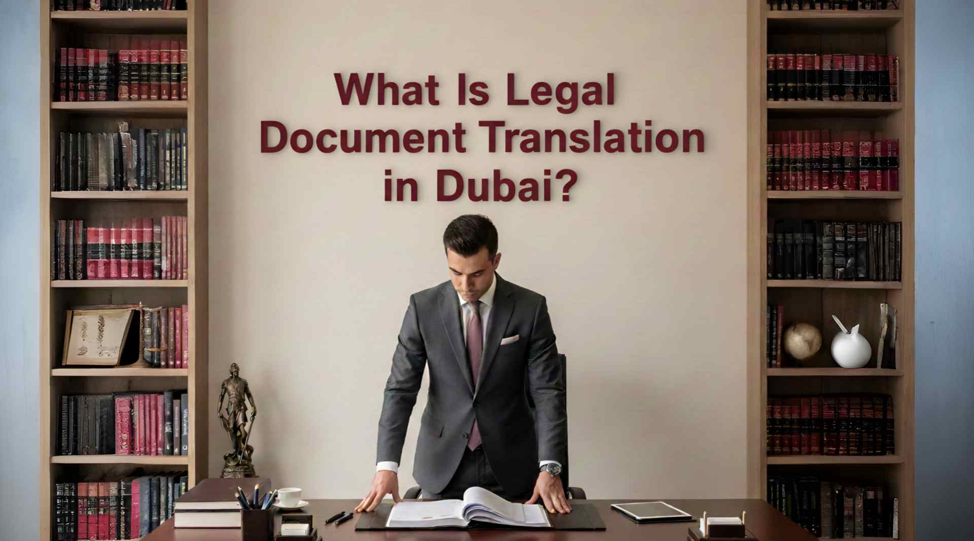 Legal document translation in Dubai