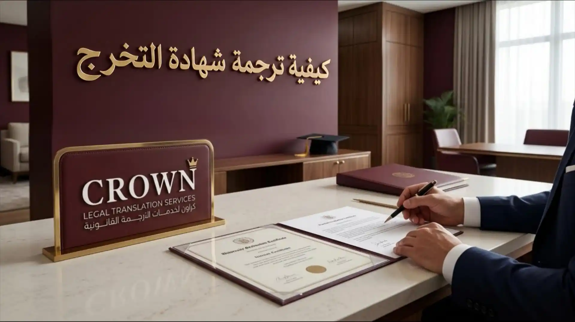 كيفية ترجمة شهادة التخرج